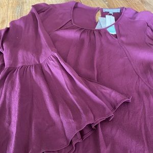 Daniel Rainn Burgundy Blouse
